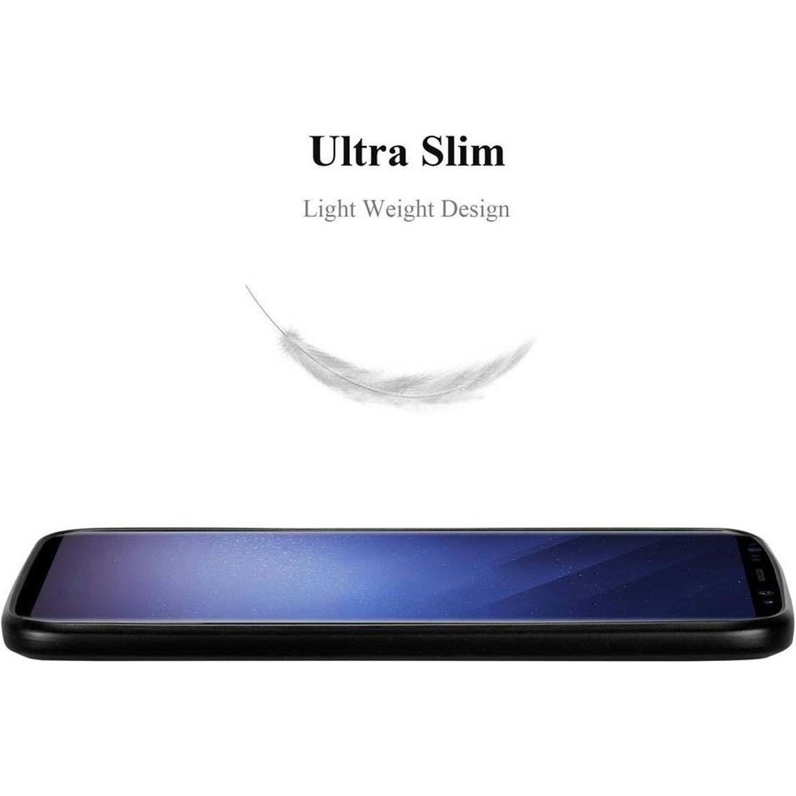 Thumbnail - Cadorabo TPU Matt Metallic Cover (Samsung Galaxy S9+), Smartphone Hülle, Schwarz