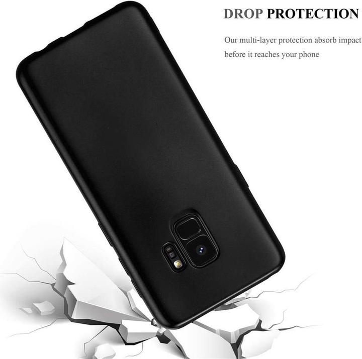 Actual product image Cadorabo TPU Matt Metallic Cover (Samsung Galaxy S9+)