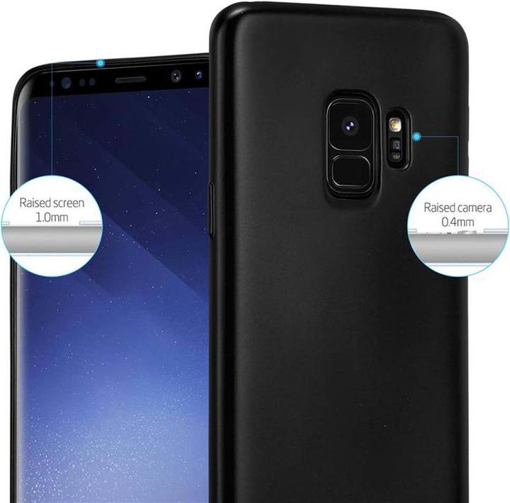 Actual product image Cadorabo TPU Matt Metallic Cover (Samsung Galaxy S9+)