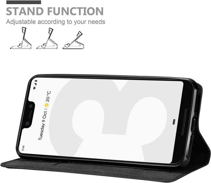 Actual product image Cadorabo Book Invisible Magnet Cover (Google Pixel 3 XL)