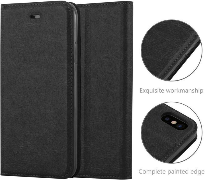 Actual product image Cadorabo Book Invisible Magnet Cover (Apple iPhone XS Max)