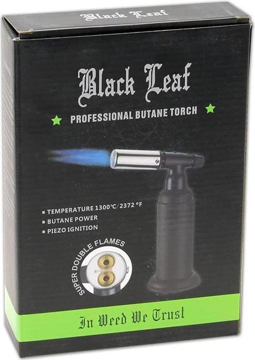 Actual product image Black Leaf Torch Super Double Flame Lighter Camo