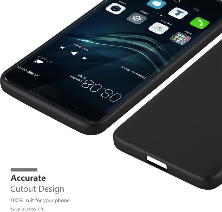 Image du produit Cadorabo Couverture métallique mate TPU (Huawei P9 Plus)