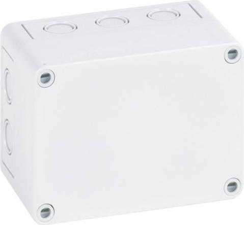 Actual product image Spelsberg IP66 box with grey lid & KO,182x180x84mm (Housing)