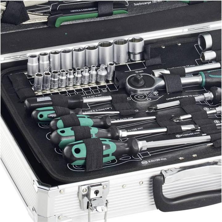 Produktbild Mannesmann Werkzeugkoffer (106 Teile)