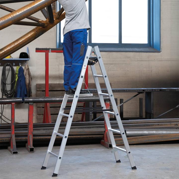 Produktbild Munk Sprossen-Stehleiter 2x6 Sprossen (Stehleiter, 183 cm)