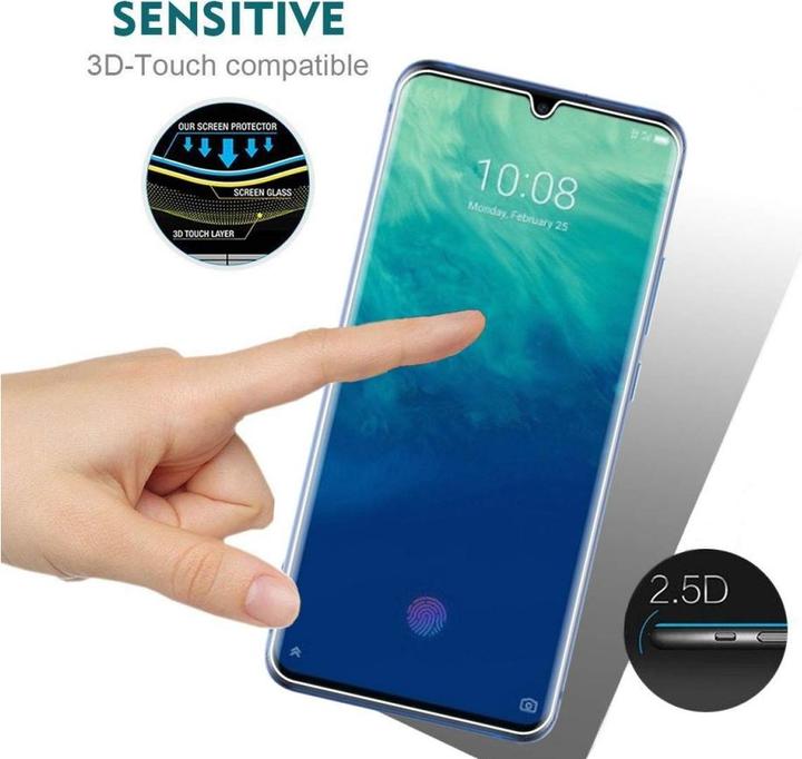 Image du produit Screenguard ZTE Axon 10 Pro Protection en verre blindé Case Friendly Design (1 pcs, ZTE Axon 10 Pro)