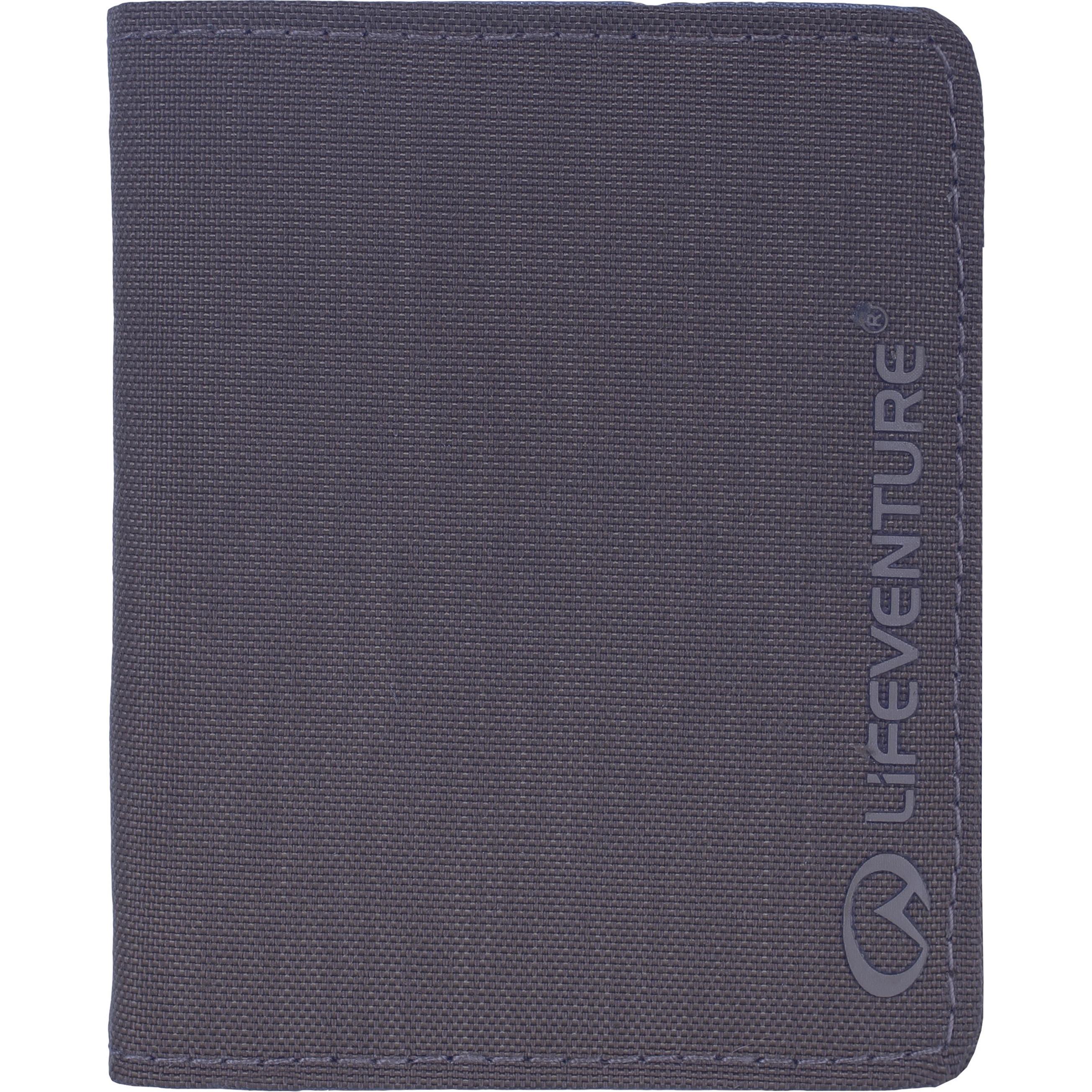 Lifeventure, Unisex, Portemonnaie, RFID Wallet, Recycled, Navy Blue, Blau