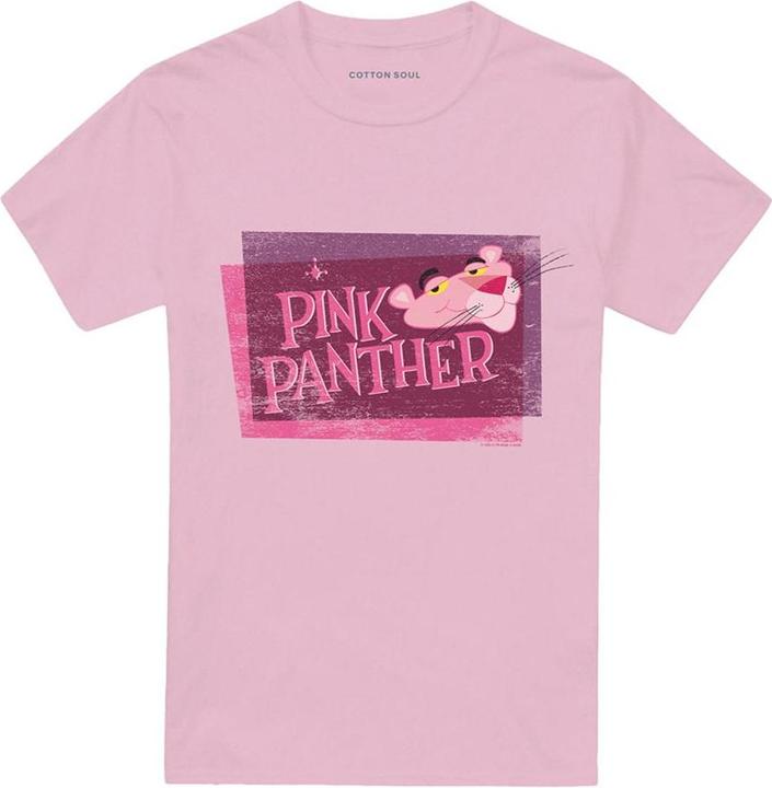 Immagine prodotto Pink Panther Maglietta Effetto invecchiato Adulto Unisex (XL)