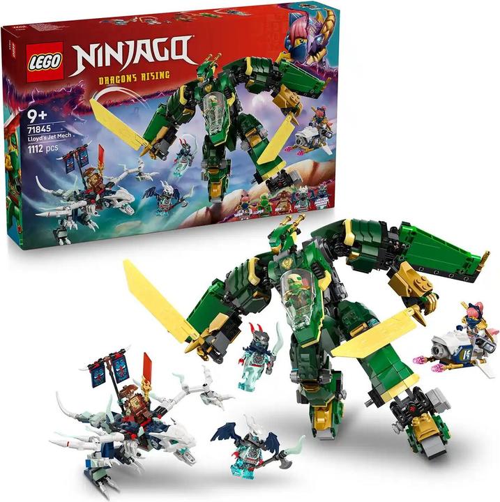 Actual product image LEGO 71845 ® NINJAGO Lloyd's Jet Mech (71845, LEGO Ninjago)