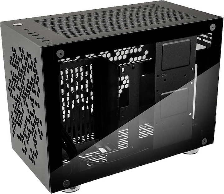 Actual product image Kolink Rocket Heavy Vented Edition Aluminum Mini-ITX Case (Mini-ITX)