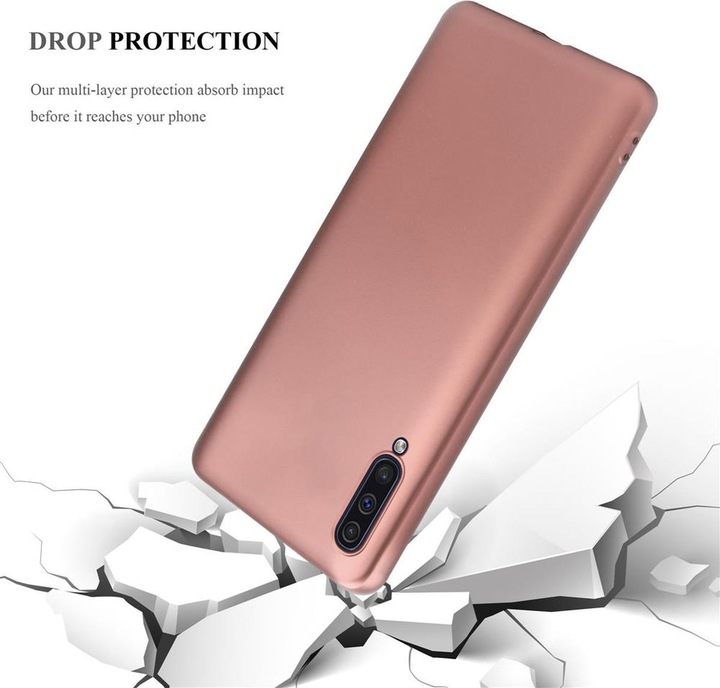 Produktbild Cadorabo TPU Matt Metallic Cover (Samsung Galaxy A50)