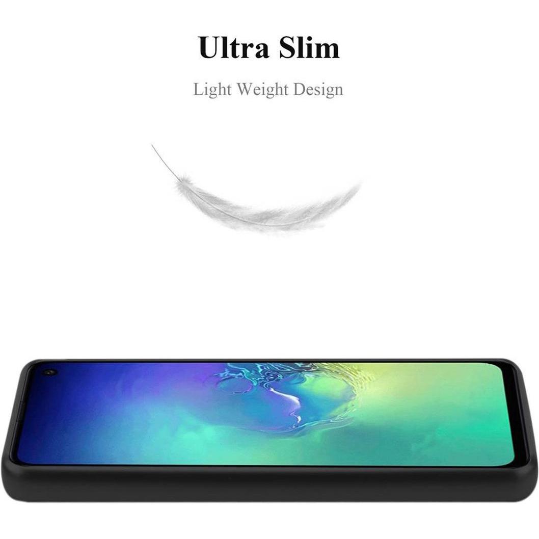 Thumbnail - Cadorabo TPU Matt Metallic Cover (Samsung Galaxy S10e), Smartphone Hülle, Schwarz