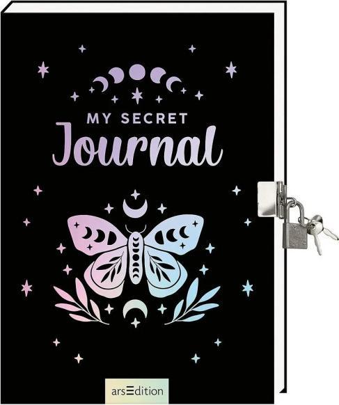 Tagebuch mit Schloss - My Secret Journal (15 x 21,5 cm, Blanko, Liniert)