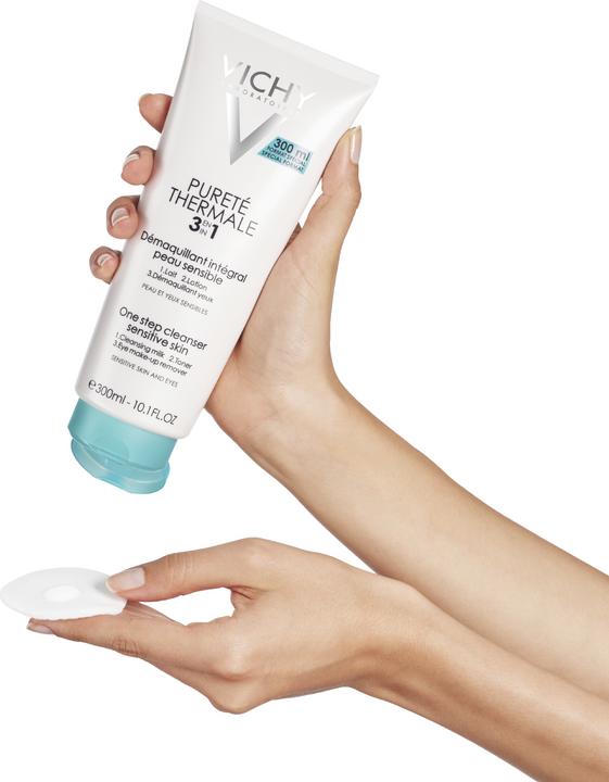 Image du produit Vichy Pureté Thermale 3en1 Nettoyage du visage (Lait nettoyant, 300 ml)