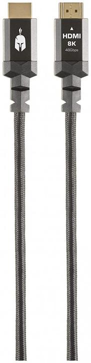 Produktbild Spartan Gear Hdmi 2.1 Cable (Length: 1.5m - Aluminum With Gold Plated Plugs) (1.50 m)