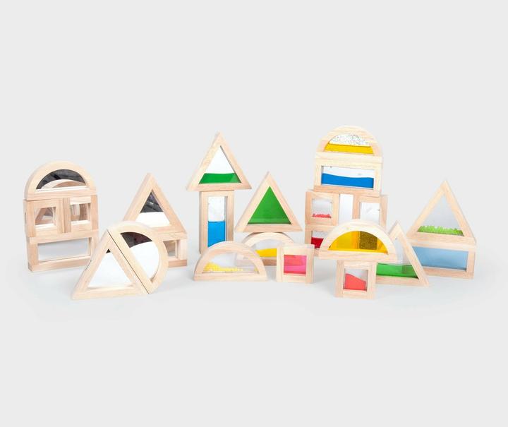 Actual product image TickiT 73376 Large mirror block, 8 pieces