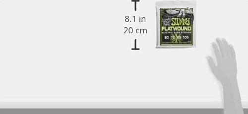 Produktbild Ernie Ball Slinky Flatwound (4x, E-Bass, 0.11")