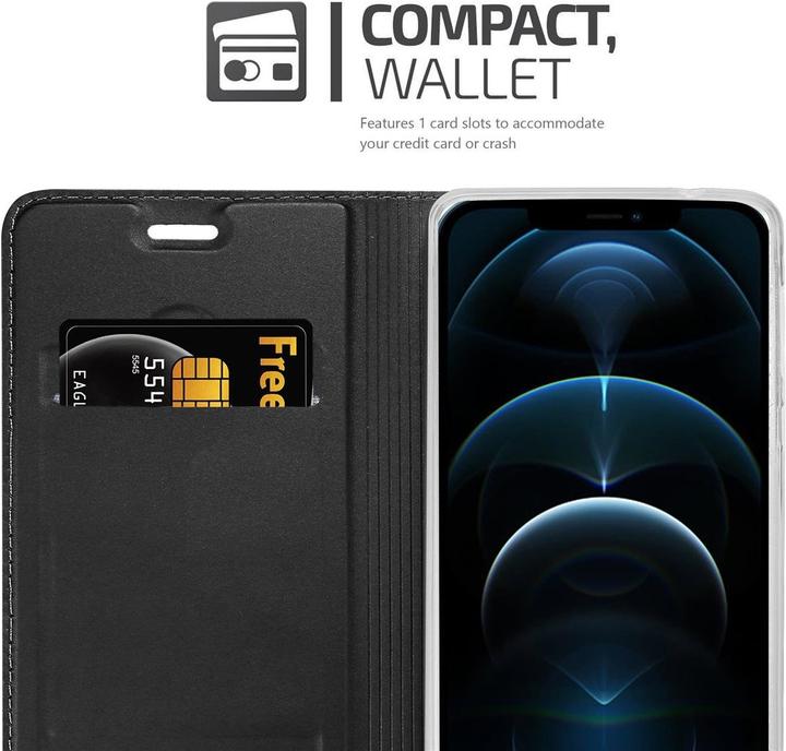 Actual product image Cadorabo Book Classy Style Cover (Apple iPhone 12 Pro Max)