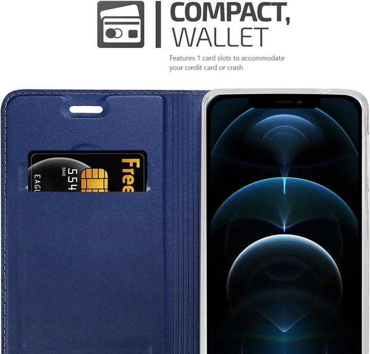 Produktbild Cadorabo Book Classy Style Cover (Apple iPhone 12 Pro Max)