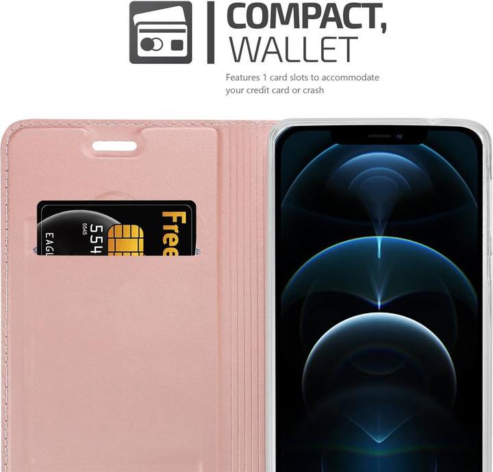 Produktbild Cadorabo Book Classy Style Cover (Apple iPhone 12 Pro Max)