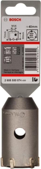 Produktbild Bosch Professional Zubehör PRO SDS plus-5 Core Cutter, 40 x 50 x 72 mm (40 mm)