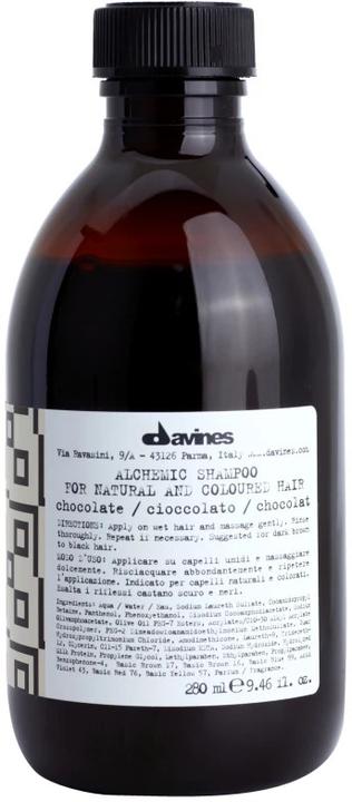 Actual product image Davines Alchemic Chocolate (Liquid shampoo, 280 ml)