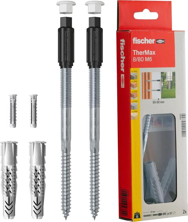 Produktbild Fischer TherMax 8/80 M6 (2 Stk.)