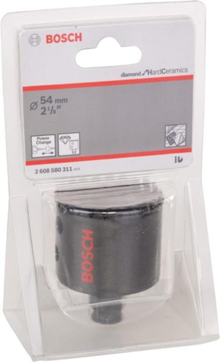 Immagine prodotto Bosch Professional Zubehör Sega a tazza diamantata Diamante per ceramica dura, 54 mm, 2 1/8 di pollice (54 mm)