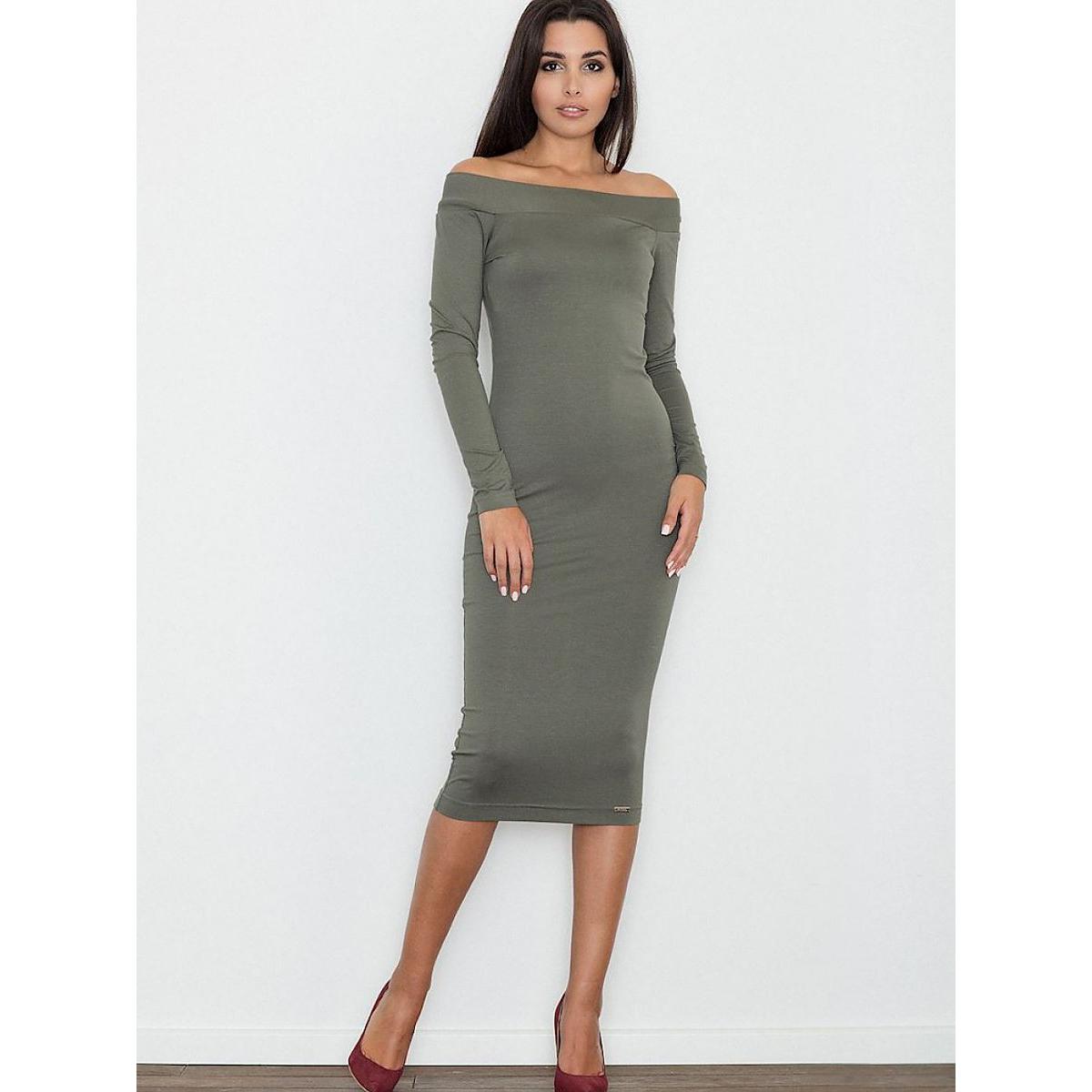 Figl, Damen, Kleider, Abendkleid, Grün, (L)