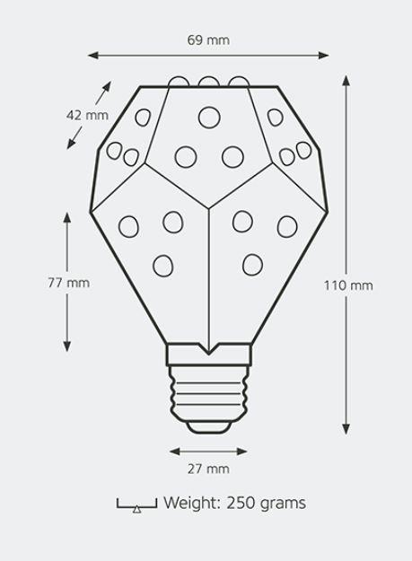 Image du produit Nanoleaf Bloom (E27, 1200 lm, 1x)