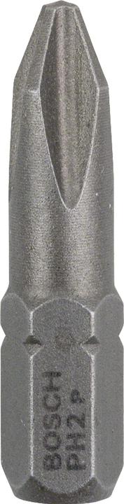 Produktbild Bosch Professional Zubehör Schrauberbit Extra-Hart PH 2, 25 mm, 3er-Pack (Kreuz Phillips PH)