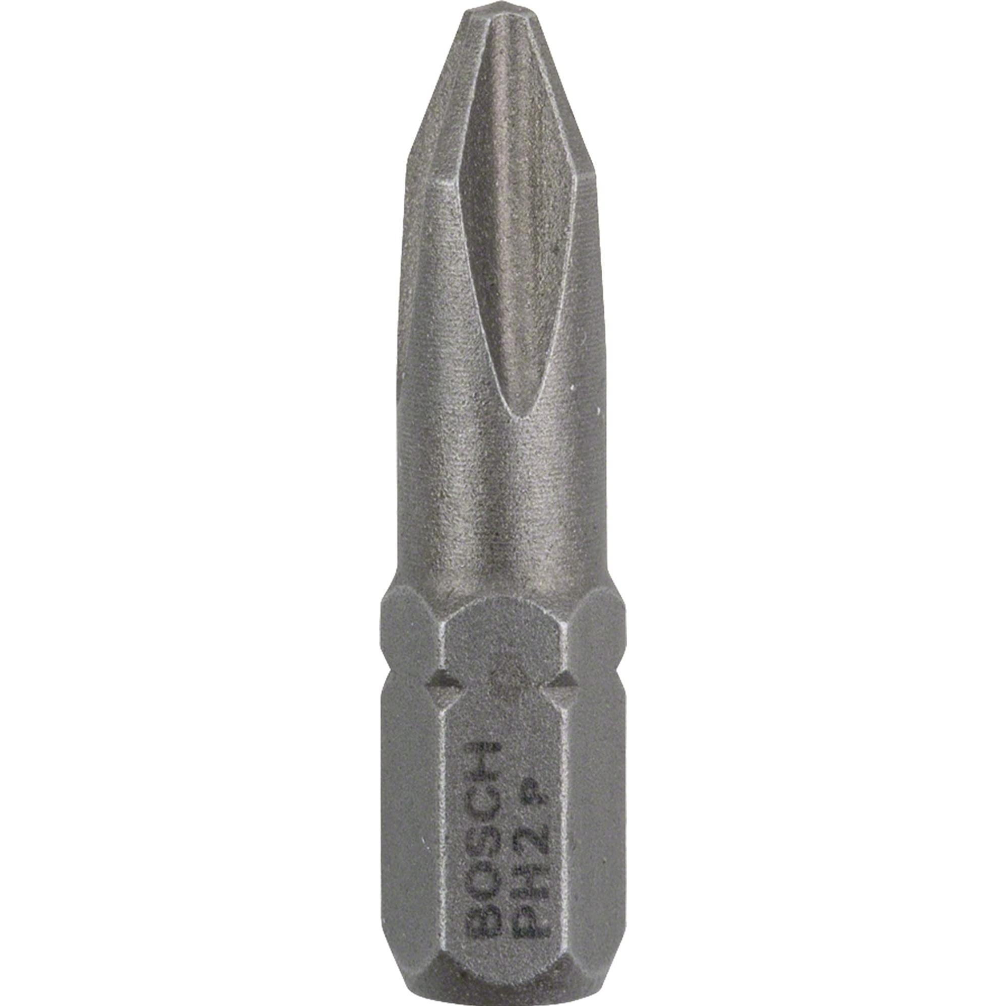 Bosch Professional Zubehör, Bits, Schrauberbit Extra-Hart PH 2, 25 mm, 3er-Pack (Kreuz Phillips PH M2)