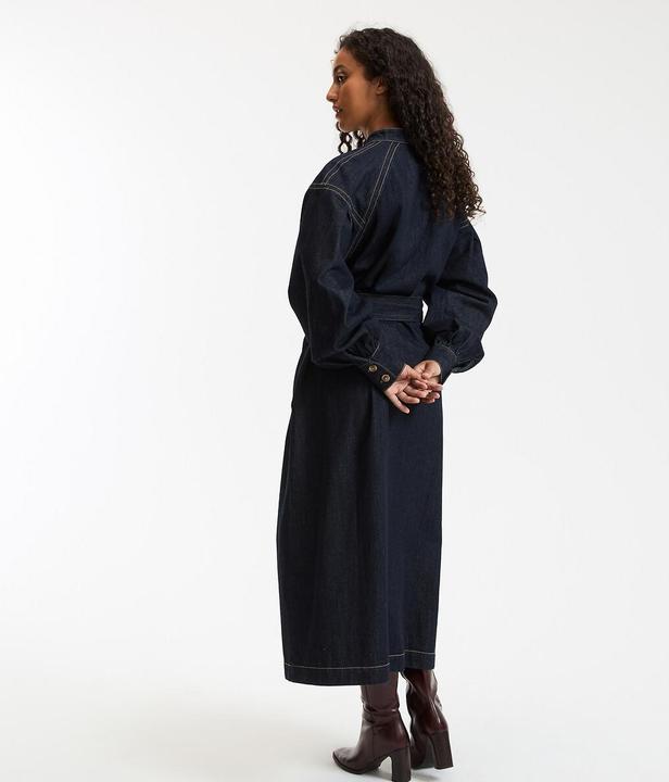 Actual product image La Redoute Collections Ausgestelltes Kleid aus Denim (XS)