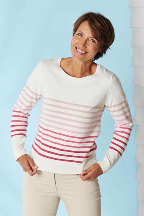 Produktbild NoName Damen Streifenpullover (XXL)