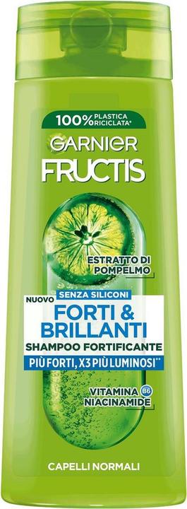 Produktbild Garnier Fructis Strengthening Shampoo for Normal Hair with Grapefruit Extract and Vitamin B6 250ml (250 ml, Flüssiges Shampoo)