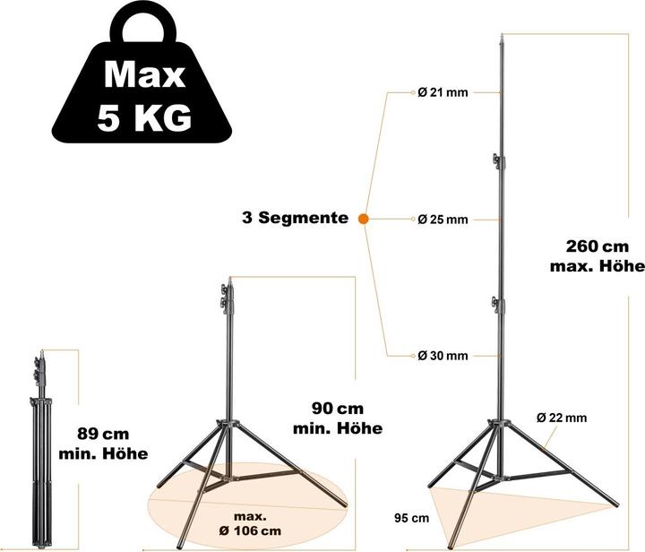 Image du produit Walimex Par FT-8051 (Métal, Matières plastiques)