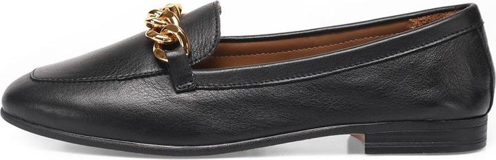 Actual product image Inuovo The fashionable slip-on shoe made from high-quality leather and a decorative link chain on the (41)
