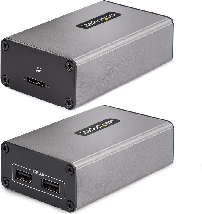 StarTech com F35023-USB-EXTENDER, 93 mm, 57 mm, 28 mm, 271 g, 115 mm, 155 mm (USB-A, 2 ports)