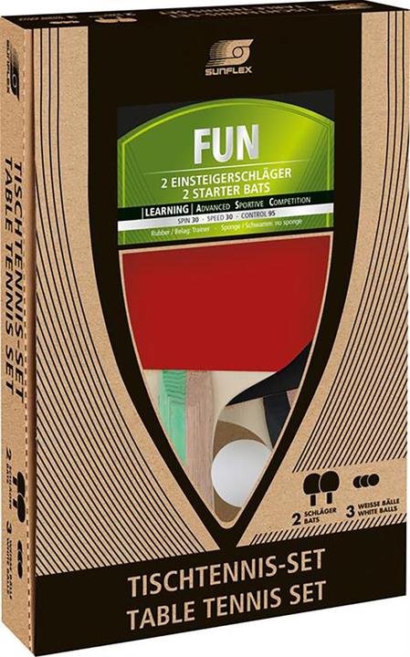 Actual product image Sunflex Table tennis set FUN