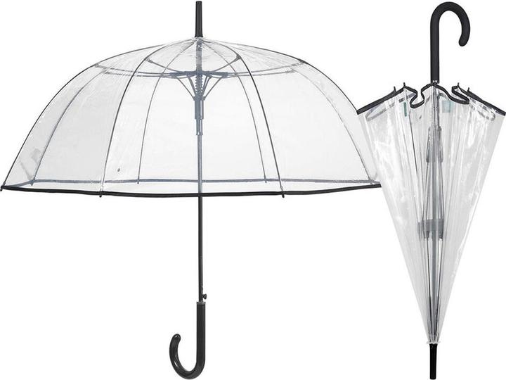 Immagine prodotto Perletti Automatic transparent black border umbrella assorted 61cm