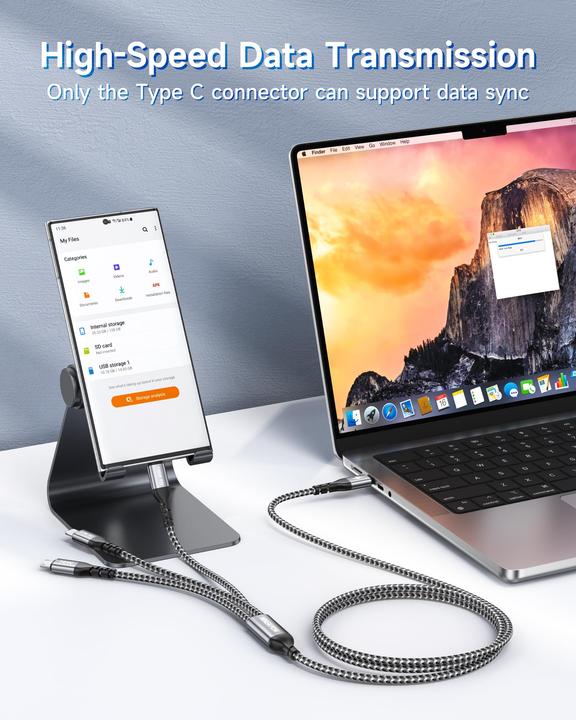 Actual product image Alopini 3in1 (2 m, USB 2.0, 100 W)