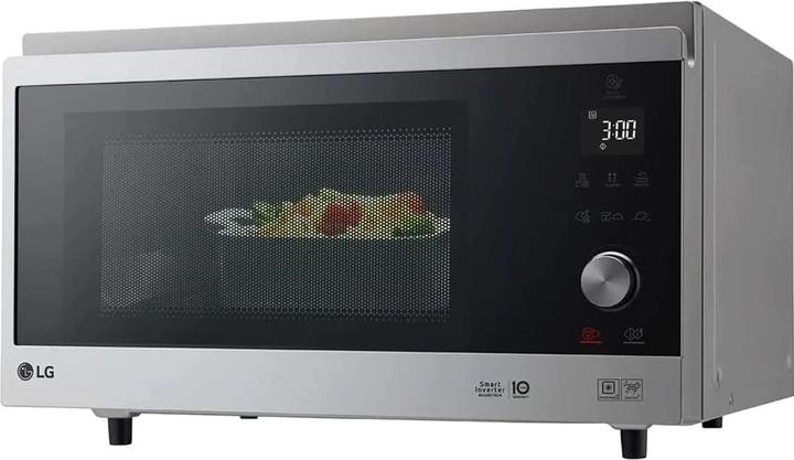 Produktbild LG MJ3965ACS Mikrowellenherd Flache Oberfläche Mikrowelle mit Grill 39 L 1350 W Rostfreier Stahl (39 l)