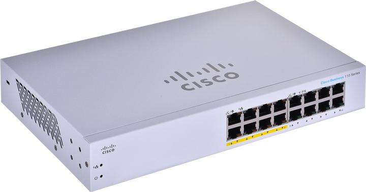 Image du produit Cisco PoE Switch CBS110-16PP-EU 16 Port (16 Ports)