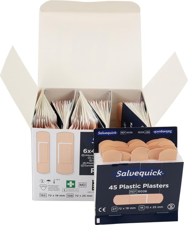 Actual product image Salvequick Plaster refill (45 x)