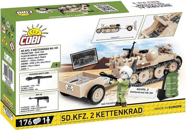 Actual product image Cobi S.D KFZ 2 Kettenkrad