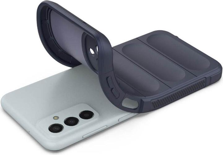 Actual product image Cover-Discount Galaxy M13 - Rugged Protective Cover blue (Samsung Galaxy M13)