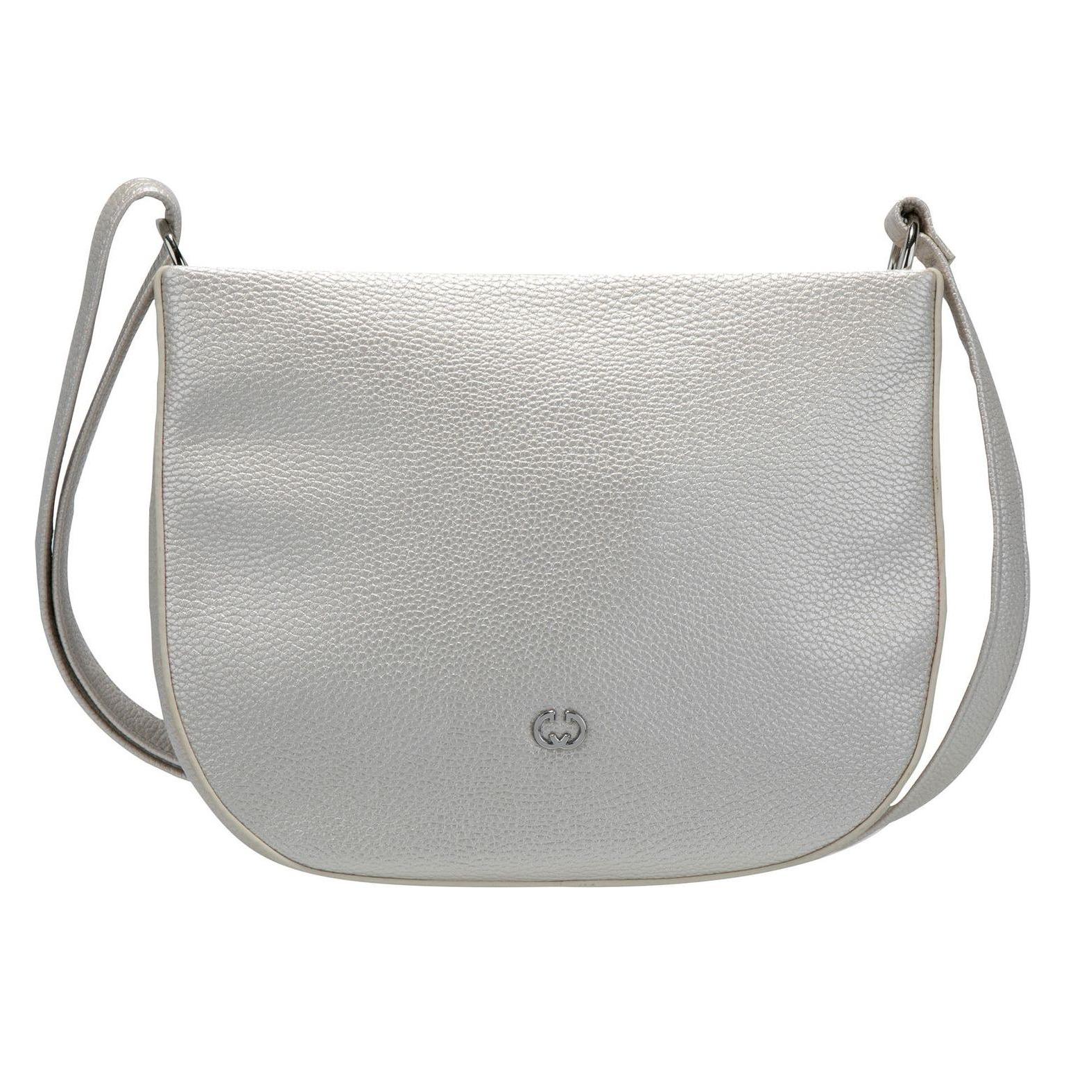Gerry Weber, Damen, Handtasche, Talk Different 1.0 Shoulderbag Shz, Silber