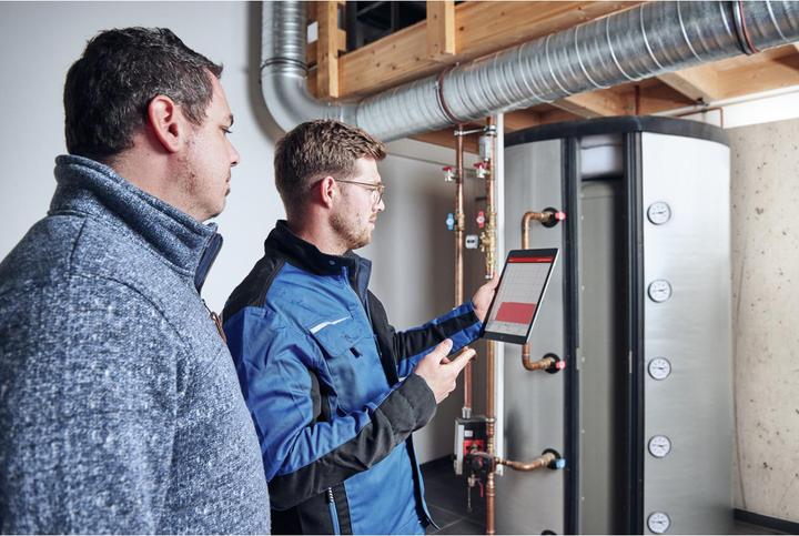 Image du produit Rothenberger Gobelet d'essai de pression avec technique d'essai numérique et revêtement DURAMANT.