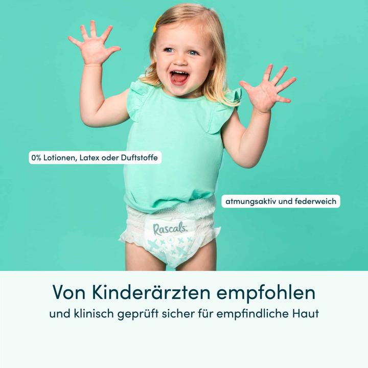 Produktbild Rascals Premium Pants (Gr. 4, Monatsbox, 100 Stück)
